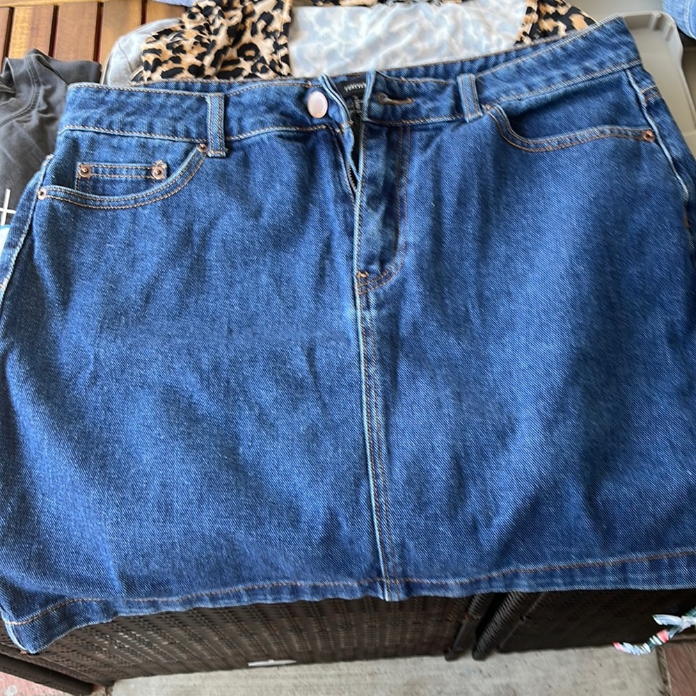 Jean skirt